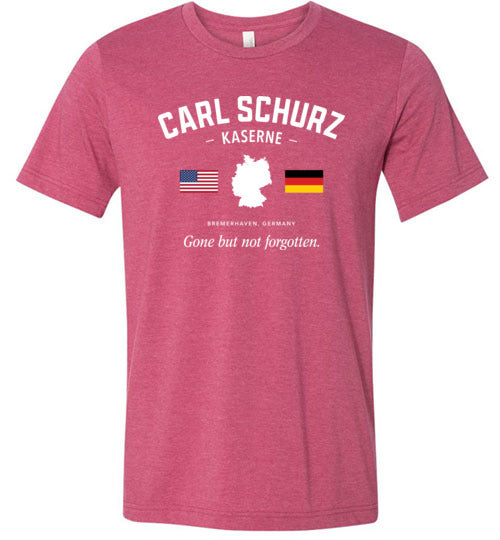 Carl Schurz Kaserne "GBNF" - Men's/Unisex Lightweight Fitted T-Shirt-Wandering I Store