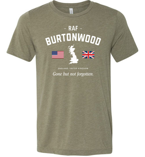 Load image into Gallery viewer, RAF Burtonwood &quot;GBNF&quot; - Men&#39;s/Unisex Lightweight Fitted T-Shirt-Wandering I Store
