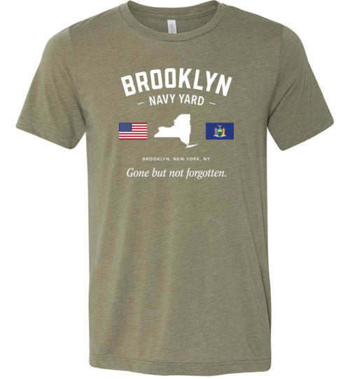 Load image into Gallery viewer, Brooklyn Navy Yard &quot;GBNF&quot; - Men&#39;s/Unisex Lightweight Fitted T-Shirt-Wandering I Store
