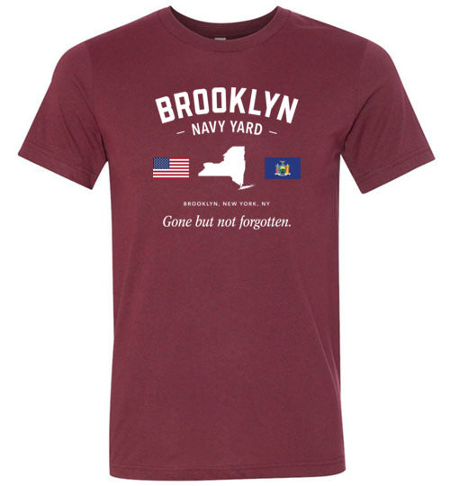 Load image into Gallery viewer, Brooklyn Navy Yard &quot;GBNF&quot; - Men&#39;s/Unisex Lightweight Fitted T-Shirt-Wandering I Store
