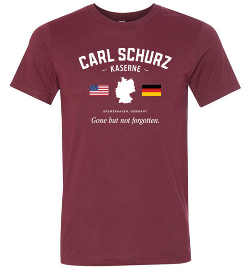 Carl Schurz Kaserne "GBNF" - Men's/Unisex Lightweight Fitted T-Shirt-Wandering I Store