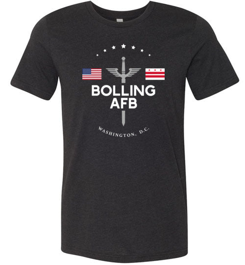 Load image into Gallery viewer, Bolling AFB - Men&#39;s/Unisex Lightweight Fitted T-Shirt-Wandering I Store
