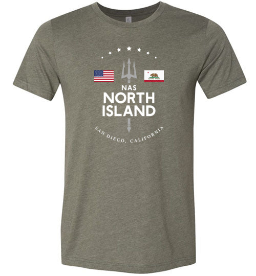 NAS North Island "GBNF" - Men's/Unisex Lightweight Fitted T-Shirt-Wandering I Store