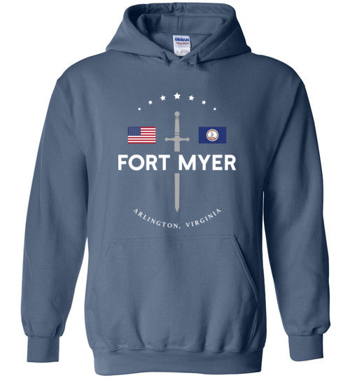 Fort Myer - Men's/Unisex Hoodie-Wandering I Store