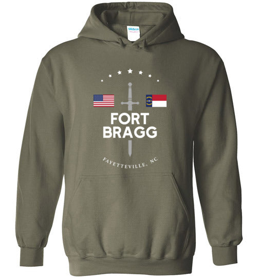 Load image into Gallery viewer, Fort Bragg - Men&#39;s/Unisex Pullover Hoodie-Wandering I Store
