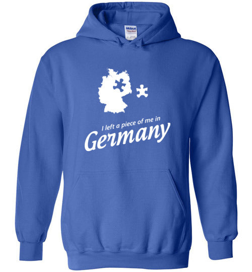 I Left a Piece of Me in Germany - Men's/Unisex Hoodie-Wandering I Store
