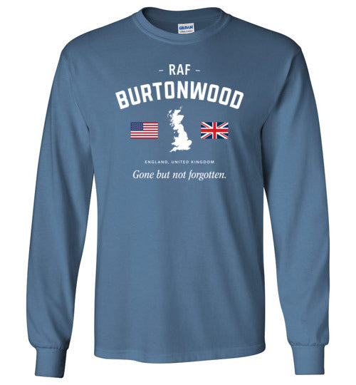 RAF Burtonwood "GBNF" - Men's/Unisex Long-Sleeve T-Shirt-Wandering I Store