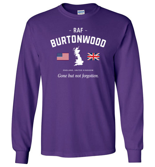 RAF Burtonwood "GBNF" - Men's/Unisex Long-Sleeve T-Shirt-Wandering I Store