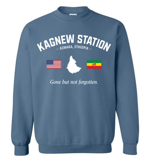 Kagnew Station "GBNF" - Men's/Unisex Crewneck Sweatshirt-Wandering I Store