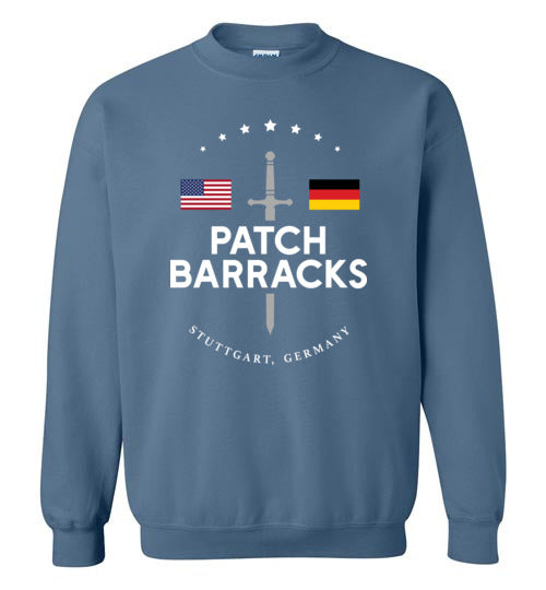 Patch Barracks - Men's/Unisex Crewneck Sweatshirt-Wandering I Store