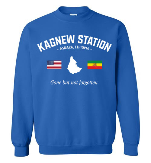 Kagnew Station "GBNF" - Men's/Unisex Crewneck Sweatshirt-Wandering I Store