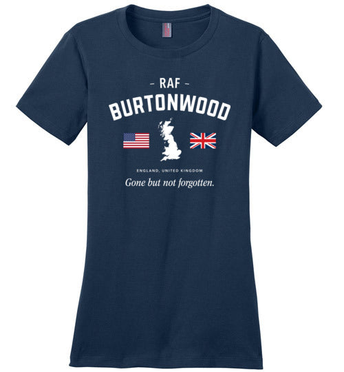 Load image into Gallery viewer, RAF Burtonwood &quot;GBNF&quot; - Women&#39;s Crewneck T-Shirt-Wandering I Store
