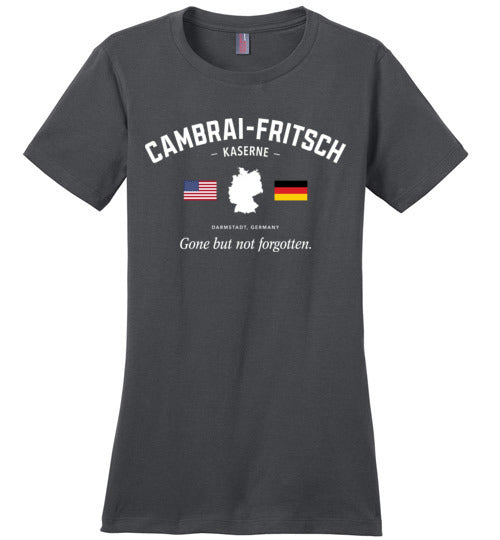 Cambrai-Fritsch Kaserne "GBNF" - Women's Crewneck T-Shirt-Wandering I Store