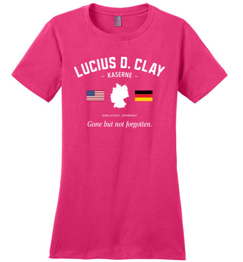 Load image into Gallery viewer, Lucius D. Clay Kaserne &quot;GBNF&quot; - Women&#39;s Crewneck T-Shirt-Wandering I Store
