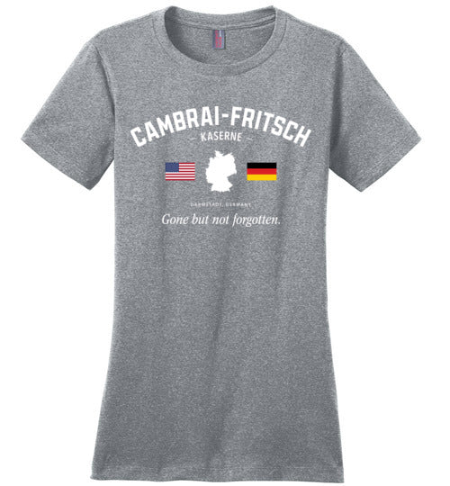 Load image into Gallery viewer, Cambrai-Fritsch Kaserne &quot;GBNF&quot; - Women&#39;s Crewneck T-Shirt-Wandering I Store
