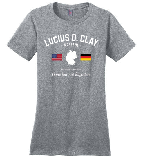 Load image into Gallery viewer, Lucius D. Clay Kaserne &quot;GBNF&quot; - Women&#39;s Crewneck T-Shirt-Wandering I Store
