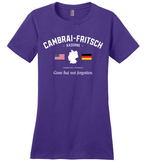 Load image into Gallery viewer, Cambrai-Fritsch Kaserne &quot;GBNF&quot; - Women&#39;s Crewneck T-Shirt-Wandering I Store
