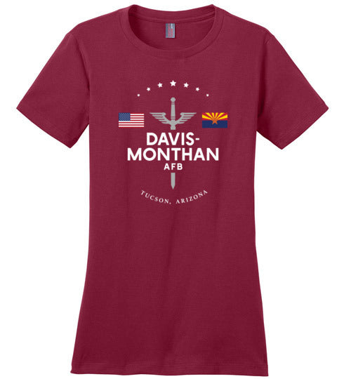 Load image into Gallery viewer, Davis-Monthan AFB - Women&#39;s Crewneck T-Shirt-Wandering I Store
