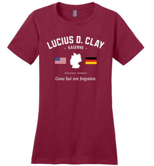 Lucius D. Clay Kaserne "GBNF" - Women's Crewneck T-Shirt-Wandering I Store