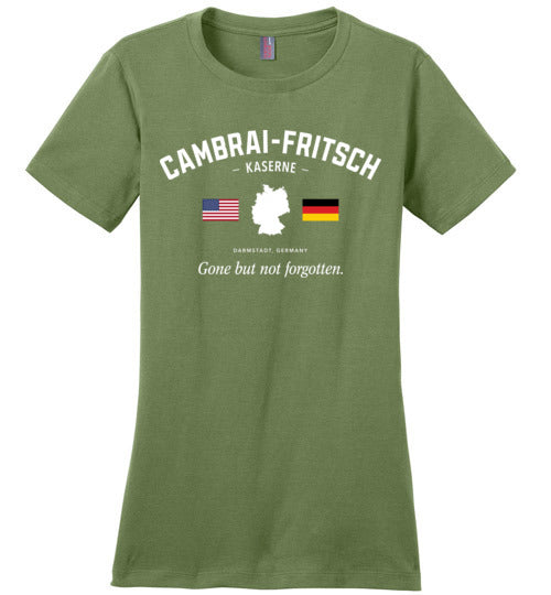 Cambrai-Fritsch Kaserne "GBNF" - Women's Crewneck T-Shirt-Wandering I Store