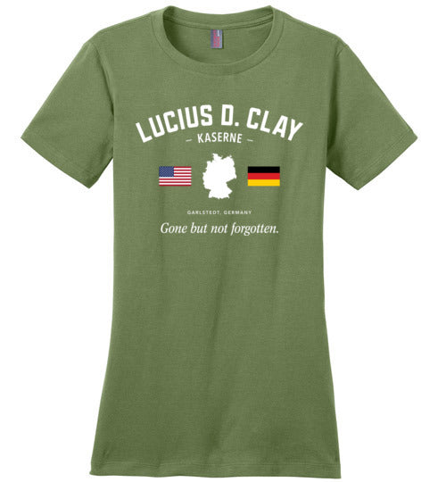 Load image into Gallery viewer, Lucius D. Clay Kaserne &quot;GBNF&quot; - Women&#39;s Crewneck T-Shirt-Wandering I Store
