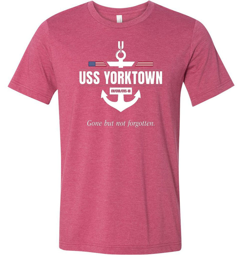 Load image into Gallery viewer, USS Yorktown CV/CVA/CVS-10 &quot;GBNF&quot; - Men&#39;s/Unisex Lightweight Fitted T-Shirt
