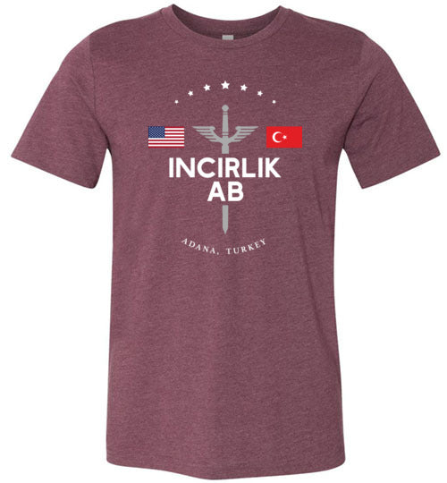 Load image into Gallery viewer, Incirlik AB - Men&#39;s/Unisex Lightweight Fitted T-Shirt-Wandering I Store
