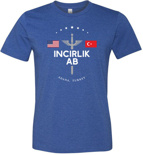 Load image into Gallery viewer, Incirlik AB - Men&#39;s/Unisex Lightweight Fitted T-Shirt-Wandering I Store
