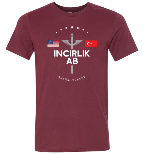 Load image into Gallery viewer, Incirlik AB - Men&#39;s/Unisex Lightweight Fitted T-Shirt-Wandering I Store
