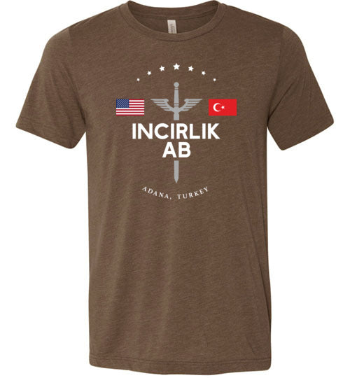 Load image into Gallery viewer, Incirlik AB - Men&#39;s/Unisex Lightweight Fitted T-Shirt-Wandering I Store
