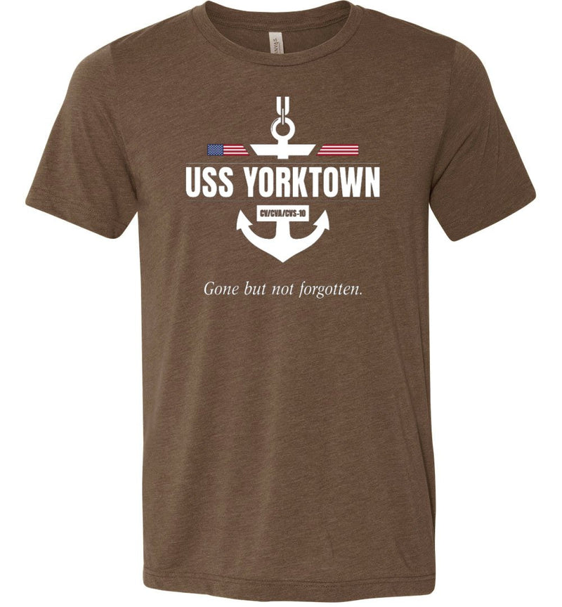 Load image into Gallery viewer, USS Yorktown CV/CVA/CVS-10 &quot;GBNF&quot; - Men&#39;s/Unisex Lightweight Fitted T-Shirt
