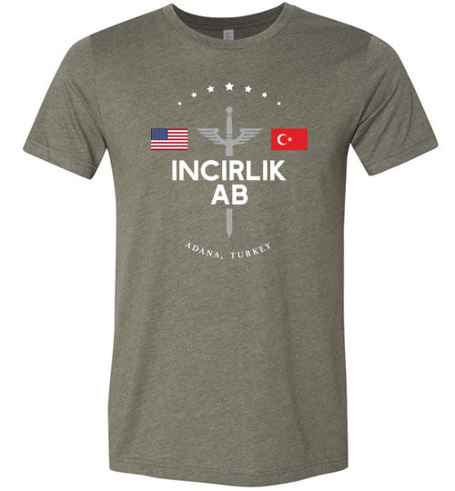 Load image into Gallery viewer, Incirlik AB - Men&#39;s/Unisex Lightweight Fitted T-Shirt-Wandering I Store
