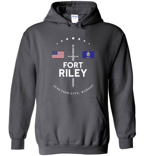 Fort Riley - Men's/Unisex Hoodie-Wandering I Store