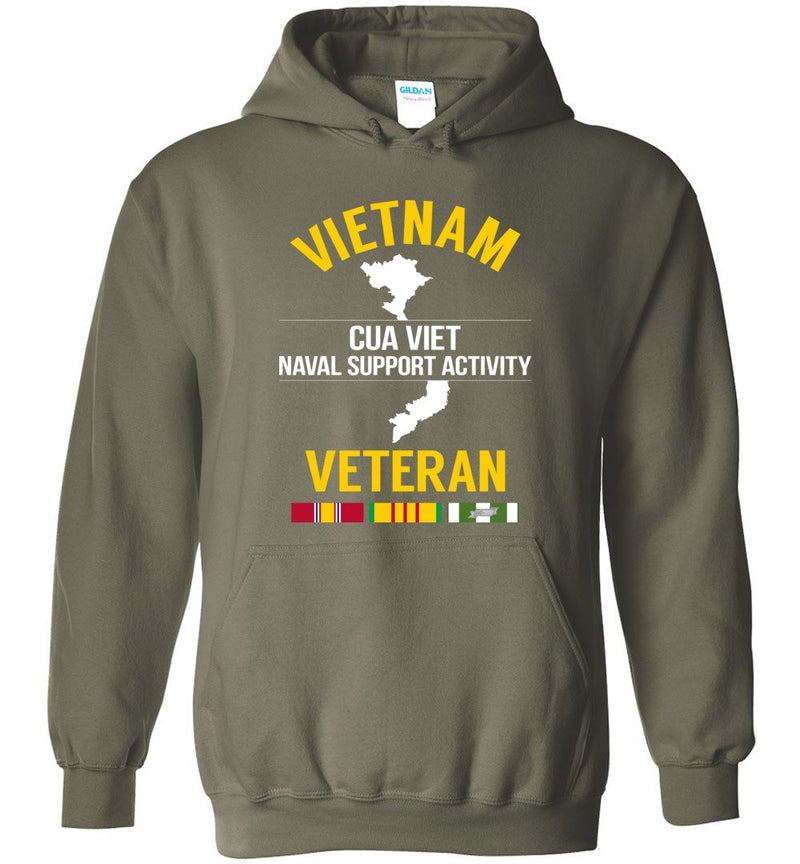 Load image into Gallery viewer, Vietnam Veteran &quot;Cua Viet Naval Support Activity&quot; - Men&#39;s/Unisex Hoodie
