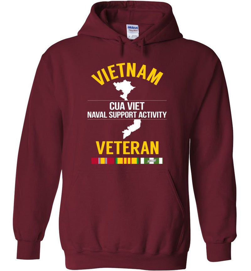 Load image into Gallery viewer, Vietnam Veteran &quot;Cua Viet Naval Support Activity&quot; - Men&#39;s/Unisex Hoodie
