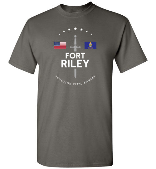 Load image into Gallery viewer, Fort Riley - Men&#39;s/Unisex Standard Fit T-Shirt-Wandering I Store
