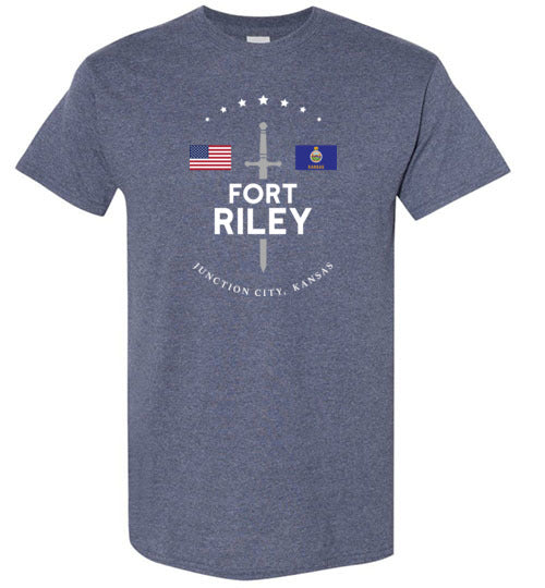 Load image into Gallery viewer, Fort Riley - Men&#39;s/Unisex Standard Fit T-Shirt-Wandering I Store
