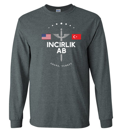 Load image into Gallery viewer, Incirlik AB - Men&#39;s/Unisex Long-Sleeve T-Shirt-Wandering I Store
