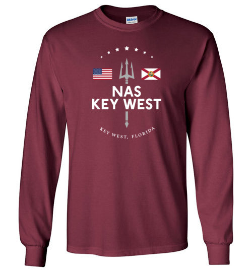 Load image into Gallery viewer, NAS Key West - Men&#39;s/Unisex Long-Sleeve T-Shirt-Wandering I Store
