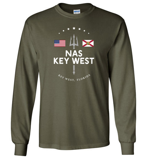 NAS Key West - Men's/Unisex Long-Sleeve T-Shirt-Wandering I Store