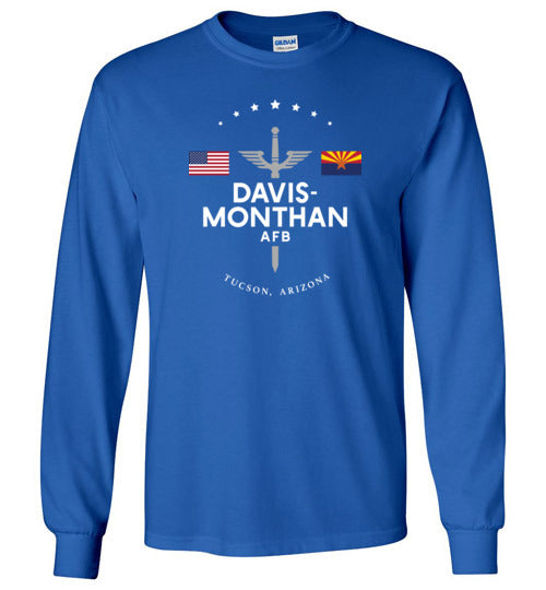 Load image into Gallery viewer, Davis-Monthan AFB - Men&#39;s/Unisex Long-Sleeve T-Shirt-Wandering I Store
