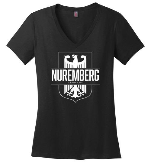 Nuremberg, Germany - Women's V-Neck T-Shirt