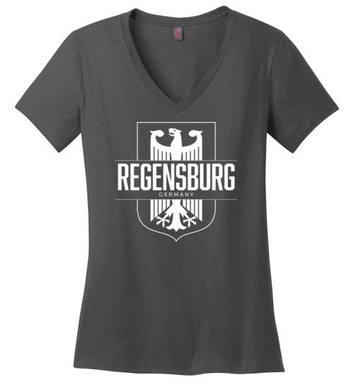 Regensburg, Germany - Women's V-Neck T-Shirt