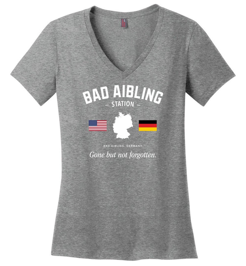 Load image into Gallery viewer, Bad Aibling Station &quot;GBNF&quot; - Women&#39;s V-Neck T-Shirt
