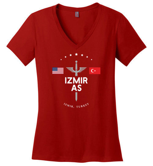 Load image into Gallery viewer, Izmir AS - Women&#39;s V-Neck T-Shirt-Wandering I Store
