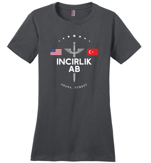 Incirlik AB - Women's Crewneck T-Shirt-Wandering I Store