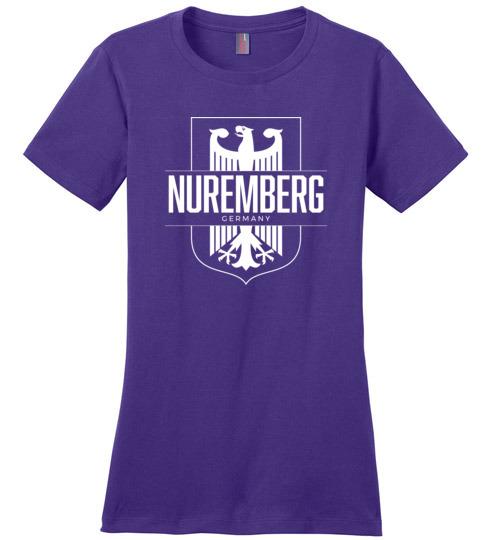 Load image into Gallery viewer, Nuremberg, Germany - Women&#39;s Crewneck T-Shirt
