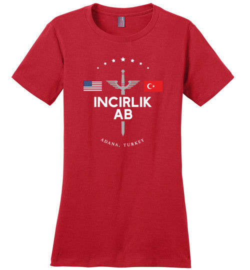 Load image into Gallery viewer, Incirlik AB - Women&#39;s Crewneck T-Shirt-Wandering I Store
